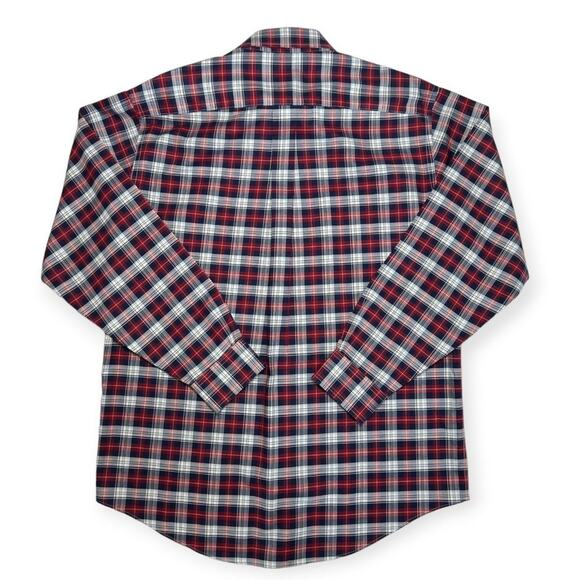Brooks Brothers American Supima Cotton Button Down Shirt SIZE M Plaid - Picture 2 of 12